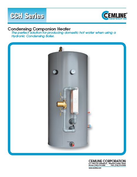 Condensing Companion Heater (CCH Series)