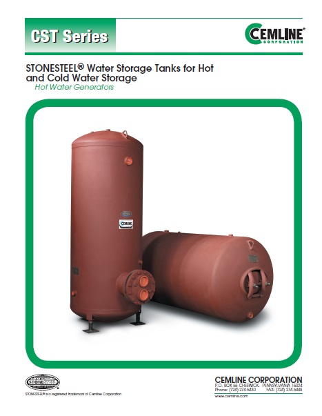 STONESTEEL Water Storage Tanks  (CST Series)